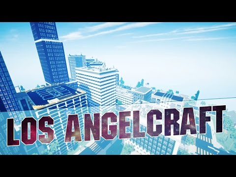 Minecraft - &quot;LOS ANGELCRAFT&quot; - Epic Minecraft City Inspired by Los Angeles - Map w/ Download - 2015